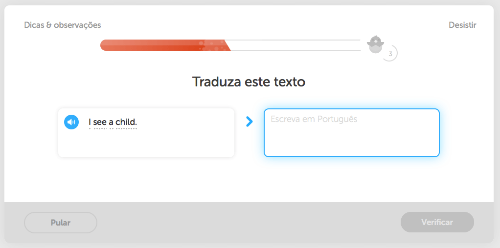 Regra - Duolingo