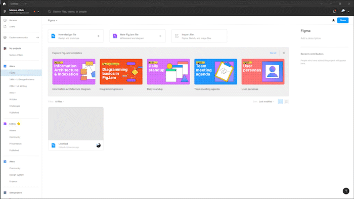 GIF interativo mostrando o menu que surge ao clicar com o botão direito do mouse, clicando na opção “Set as thumbnail” e mostrando a nova imagem aparecendo no card do arquivo.