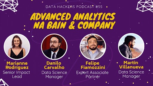 Data Hackers Podcast, Advanced Analytics na Bain Company.