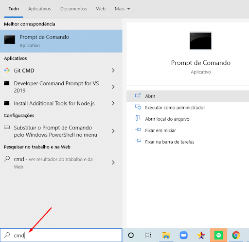 Como abrir o prompt de comando em modo administrador no Windows