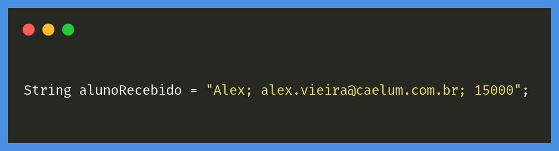 Como separar palavras de String em Java