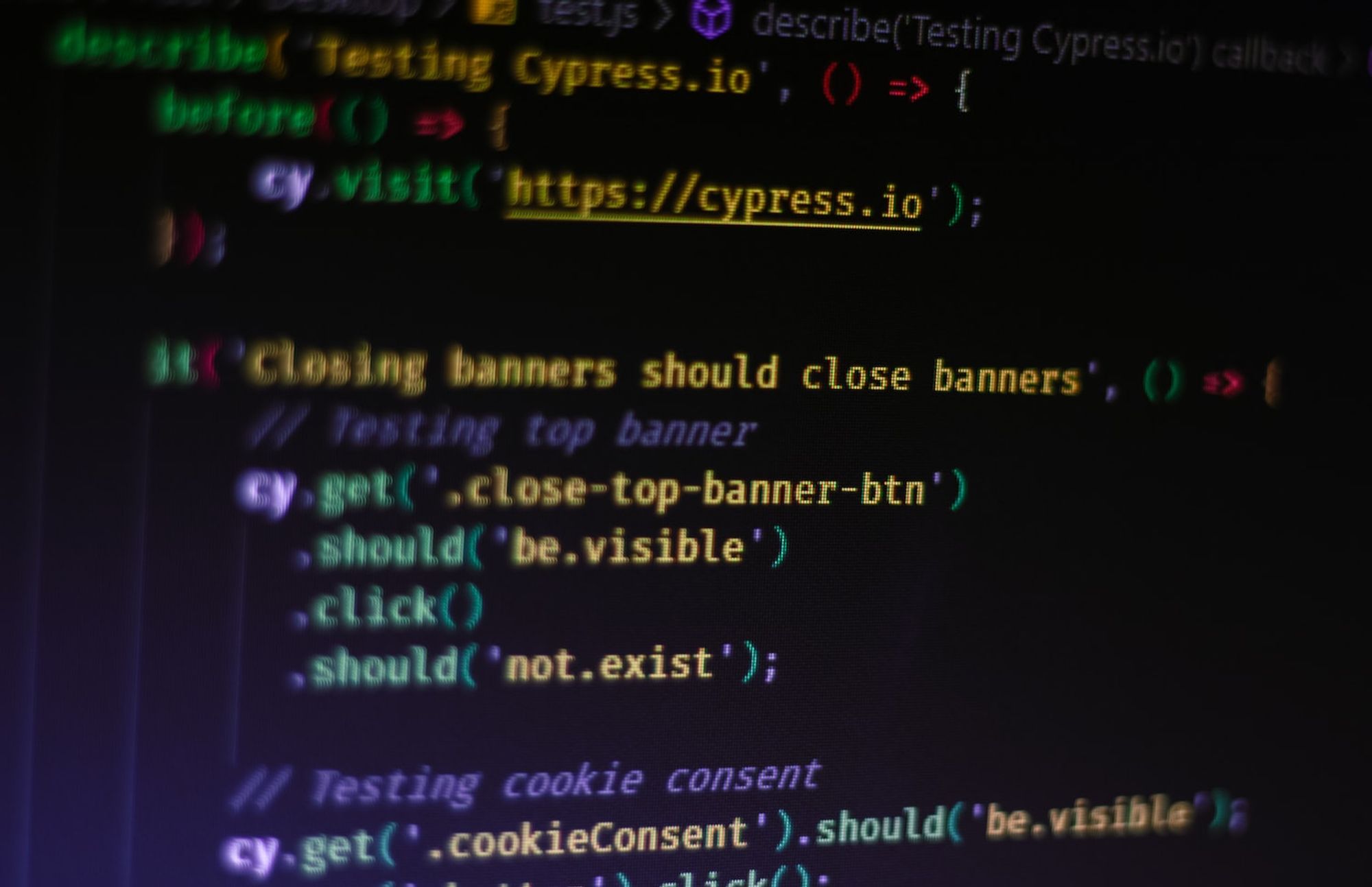 Como implementar cobertura de testes no Cypress