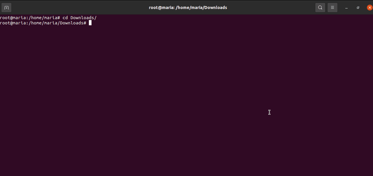 Gif mostrando o terminal do Linux executando o comando “dpkg -i mysql-workbench-community_8.0.27-1ubuntu21.04_amd64.deb”