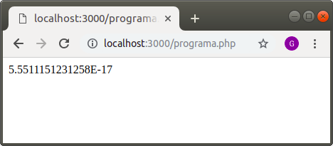 PHP: operação com números decimais.