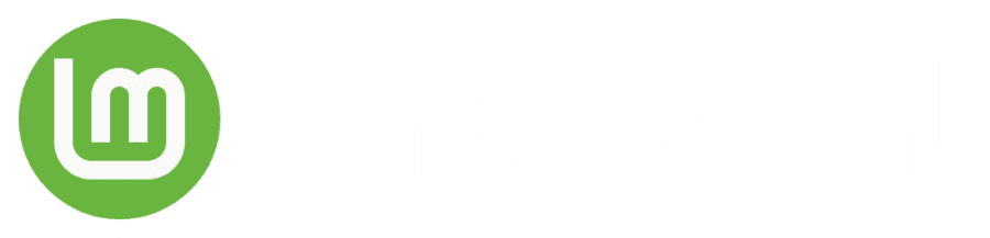Logo do Linux Mint, formado por uma letra “M” estilizada e curvada dentro de um círculo verde.