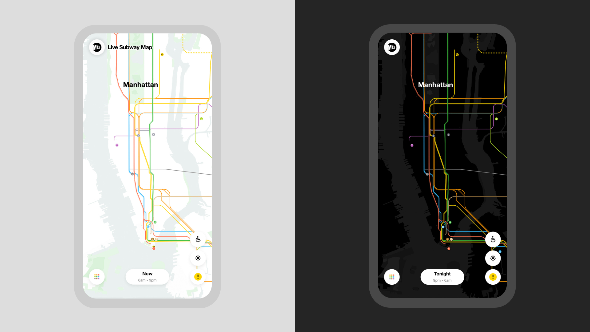 mapa do metrô de nova york no celular