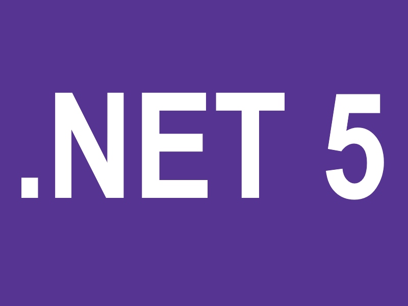 “.NET 5”.