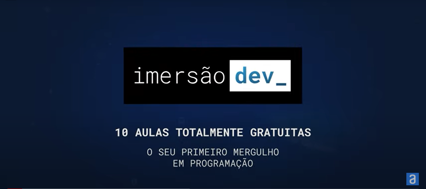 #ImersãoDev: Aprenda a programar do zero!
