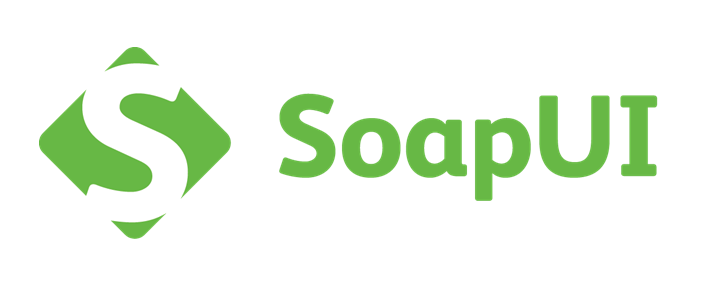 Imagem com a escrita "SoapUI" em uma fonte verde.