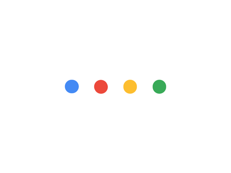 Animação do logo do Google