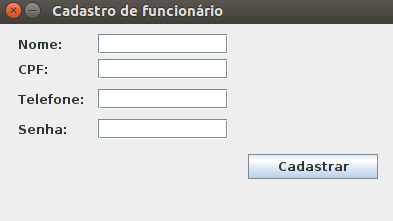 Mascarando campos de um formulário usando Java para Desktop 