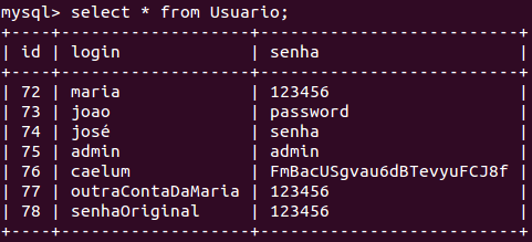 Autenticação de forma segura com criptografia 