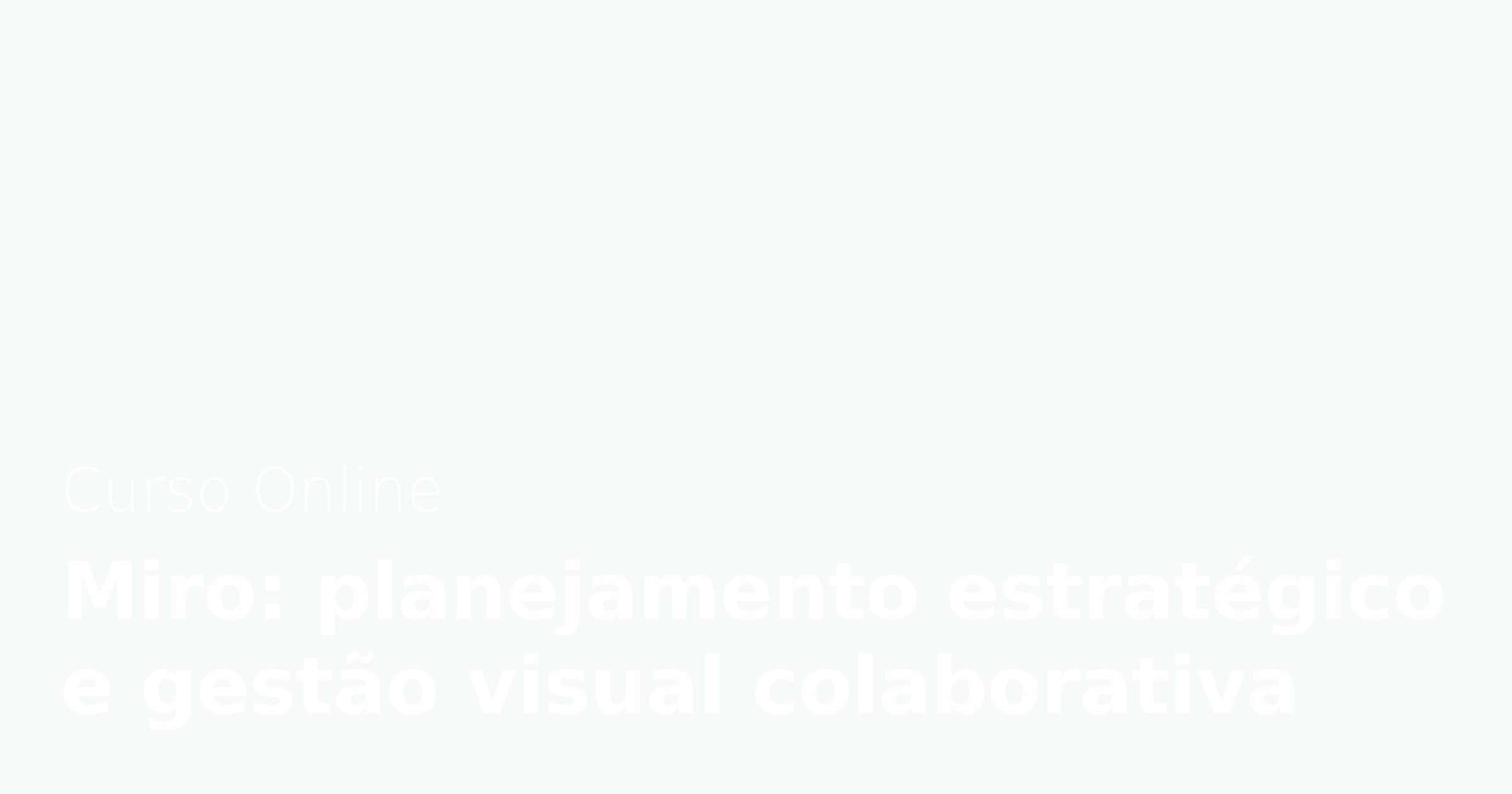 Até 38% OFF | Miro: planejamento estratégico e gestão visual ...