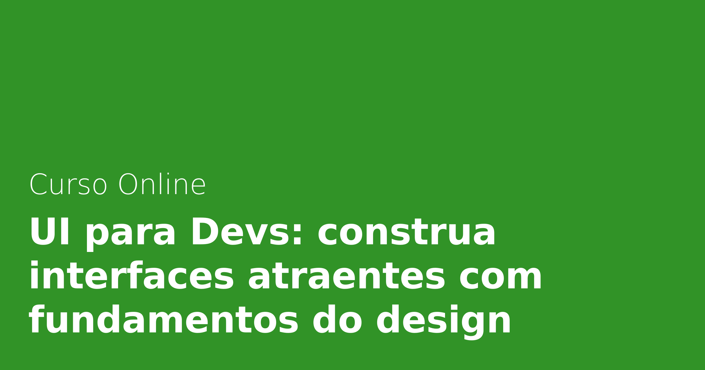 Até 38% OFF | UI para Devs: construa interfaces atraentes com ...