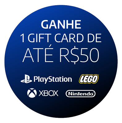 Gift card de 50 reais